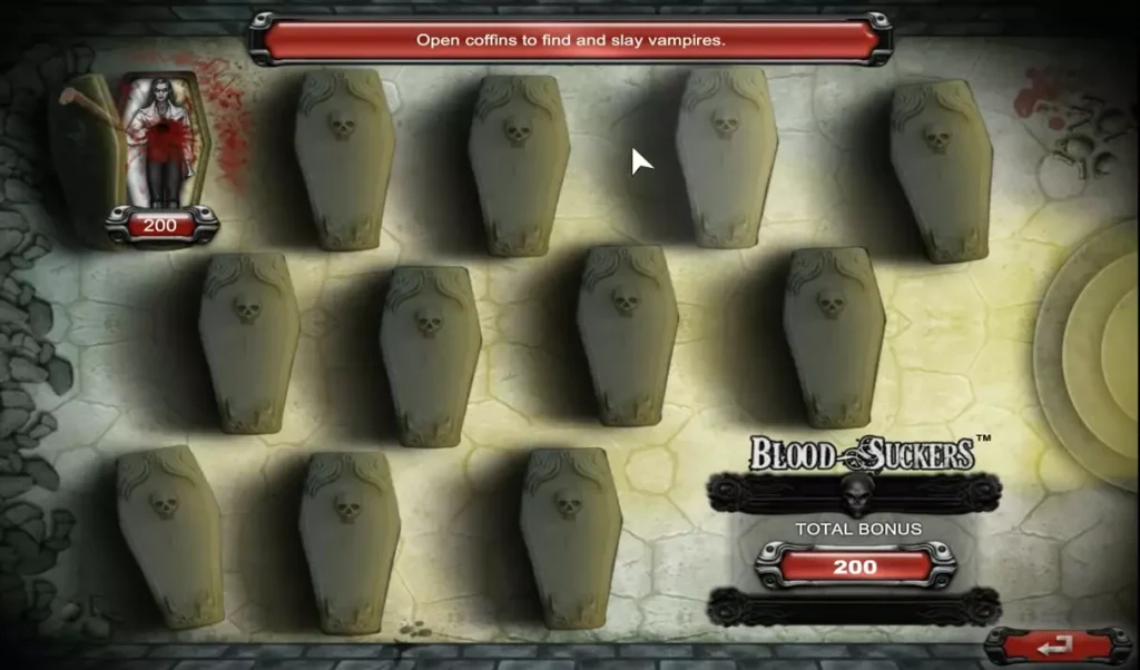 Бонусная игра Blood Suckers